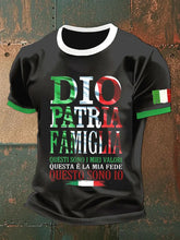 Maglietta italiana da uomo